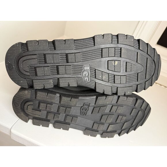 NEW UGG The Lug Platform Lace Up Combat Waterproof Boot Black W US 9.5 $140 [jb] - Picture 13 of 14